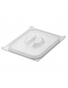 Coperchio per bacinelle GN 1/2 in policarbonato con guarnizione in silicone- mm 325x265