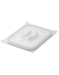 Coperchio per bacinelle GN 1/2 in policarbonato con guarnizione in silicone- mm 325x265