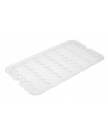 Falso fondo forato GN 1/1 in policarbonato - mm 530x325