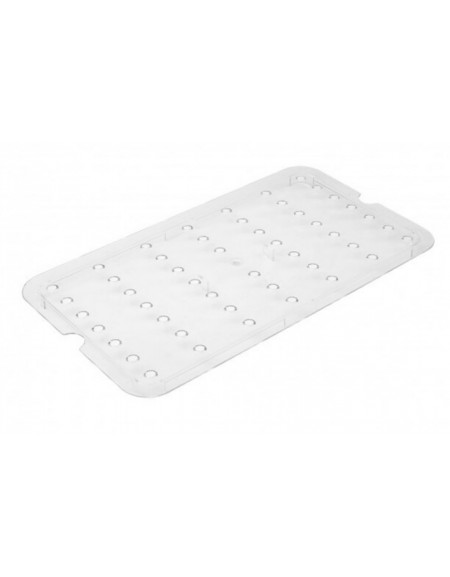 Falso fondo forato GN 1/1 in policarbonato - mm 530x325