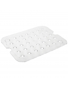 Falso fondo forato GN 1/2 in policarbonato - mm 325x265