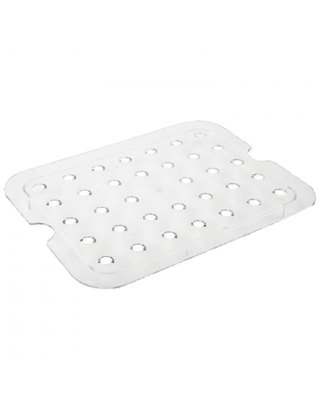 Falso fondo forato GN 1/2 in policarbonato - mm 325x265