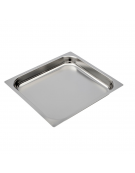 Teglia GN 2/3 in alluminio - mm 353x320x40h