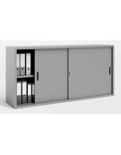 SOPRALZO ANTE SCORREVOLI IN METALLO CON SERRATURA cm. 120 x 60 x 88 h.