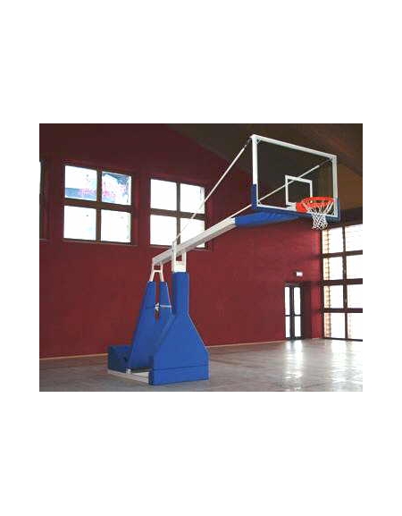 Impianto basket oleodin. manuale certificato FIBA sbalzo cm 330