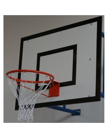 Tabellone minibasket in legno bilaminato cm. 120x90