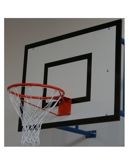 nain Canestro da Basket al Coperto - Tabellone e Bordo da Basket  infrangibili - Tabellone segnapunti elettronico Completo di Accessori per  Il Basket per la Recinzione del Cortile della Parete : 