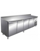 Tavolo refrigerato congelatore con alzatina cm. 223x70x85h