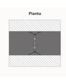 Altalena in legno da giardino per bambini 2 posti - N° 1 Sedile piano e N° 1 Sedile in gabbia