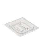 Coperchio GN 1/6 in Tritan trasparente, privo di BPA - mm 176x162