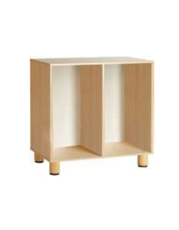 MOBILE CONTENITORE 2 VANI SENZA RIPIANI - cm 71x41x70h - CONFORME AI CAM