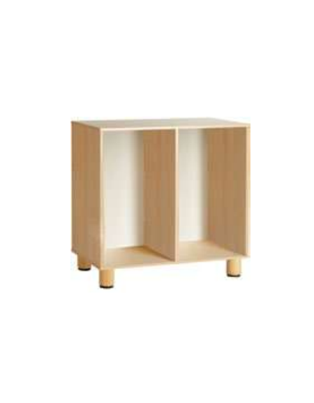 MOBILE CONTENITORE 2 VANI SENZA RIPIANI - cm 71x41x70h - CONFORME AI CAM