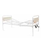 LETTO DA DEGENZA A TRE SNODI - 2 MANOVELLE - DIMENSIONI LETTO CM 204X90X93H - Conforme alla norma UNI CEI EN 60601-2-52