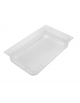 Bacinella contenitore GN 1/1 in polipropilene traslucido - capacità Lt. 13 - mm 530x325x100h