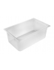 Bacinella contenitore GN 1/1 in polipropilene traslucido - capacità Lt. 26 - mm 530x325x200h