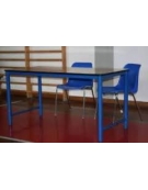 Tavolo giudici con bordatura antifortunistica dim. cm 240x90x76h