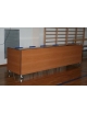Tavolo per giudici carenato lunghezza m 3 - cm 300 x 70 x 76h
