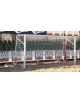 Porte beach soccer in alluminio m 5,5x2,2 trasportabili
