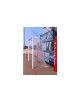 Coppia reti per porte beach soccer in nylon cm 550 x 220