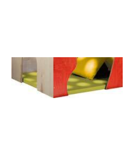 MATERASSO PER TANA DELLA STREGA CL1IM - CM 100x100x5h - CONFORME AI CAM