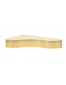 PEDANA ROTONDO PICCOLA SU 1 LIVELLO DX - CM 140x90x24h - CONFORME AI CAM