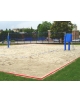 Impianto beach-volley monotubolare in acciaio zincato diametro mm 70