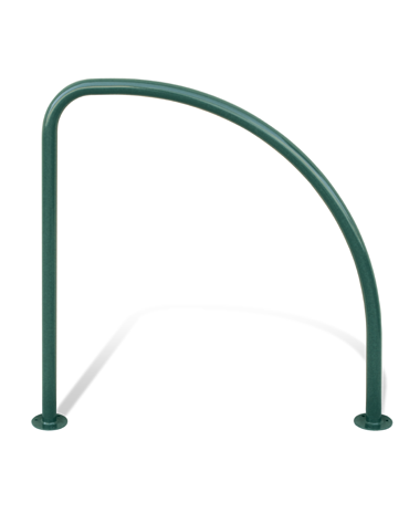 Portabici a 2 posti realizzato in acciaio zincato e verniciato -  Da tassellare - cm 102,5x111h