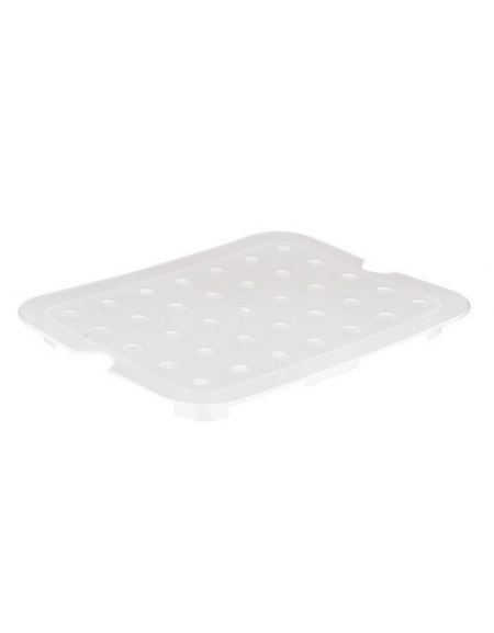 Falso fondo forato GN 1/2 in polipropilene - mm 266x206x16h