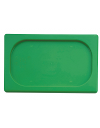 Coperchio per bacinelle GN 1/1 in polipropilene - colore verde - mm&nbsp;530x325
