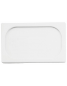 Coperchio per bacinelle GN 1/1 in polipropilene - colore bianco - mm 530x325