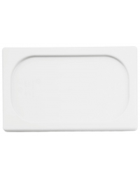 Coperchio per bacinelle GN 1/1 in polipropilene - colore bianco - mm&nbsp;530x325