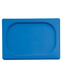 Coperchio per bacinelle GN 1/2 in polipropilene - colore blu- mm&nbsp;325x265