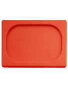 Coperchio per bacinelle GN 1/2 in polipropilene - colore rosso - mm 325x265