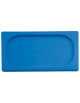 Coperchio per bacinelle GN 1/3 in polipropilene - colore blu - mm 325x180