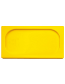 Coperchio per bacinelle GN 1/3 in polipropilene - colore giallo - mm 325x180