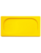 Coperchio per bacinelle GN 1/3 in polipropilene - colore giallo - mm 325x180