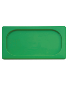 Coperchio per bacinelle GN 1/3 in polipropilene - colore verde - mm 325x180