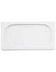 Coperchio per bacinelle GN 1/3 in polipropilene - colore bianco - mm 325x180