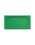 Coperchio per bacinelle GN 1/4 in polipropilene - colore verde - mm 265x160