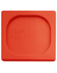 Coperchio per bacinelle GN 1/6 in polipropilene - colore Rosso - mm 176x160