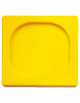 Coperchio per bacinelle GN 1/6 in polipropilene - colore giallo - mm 176x160