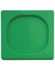 Coperchio per bacinelle GN 1/6 in polipropilene - colore verde - mm 176x160