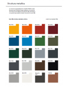 Bacheca monofacciale in acciaio zincato e verniciato, con pannello di cm 130x130. Da inghisare - cm 165,5x295h