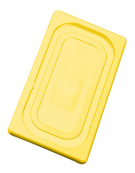 Coperchio per bacinelle GN 1/3 in polipropilene IML - colore giallo - mm 325x175