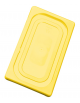 Coperchio per bacinelle GN 1/3 in polipropilene IML - colore giallo - mm 325x175