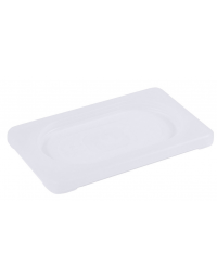 Coperchio per bacinelle GN 1/4 in polipropilene IML trasparente - mm 264x162