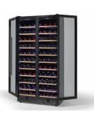 VETRINA DOPPIA VINI ROSSI E ROSSI CON DOPPIA TEMPERATURA +5° +22°C - CAPACITA' N° 250 BOTTIGLIE-CM 100x60x190h