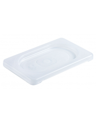 Coperchio per bacinelle GN 1/9 in polipropilene IML trasparente - mm 176x108