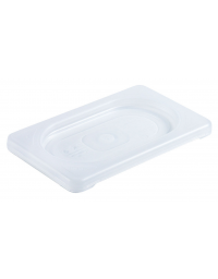 Coperchio per bacinelle GN 1/9 in polipropilene IML trasparente - mm 176x108