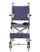 CARROZZINA DA VIAGGIO IN ALLUMINIO ANODIZZATO - DOPPIA CROCIERA - PESO KG 7